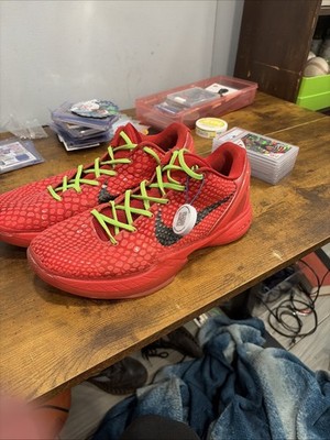 Nike Kobe 6 Protro Low Reverse Grinch Bright Crimson/Green FV4921-600