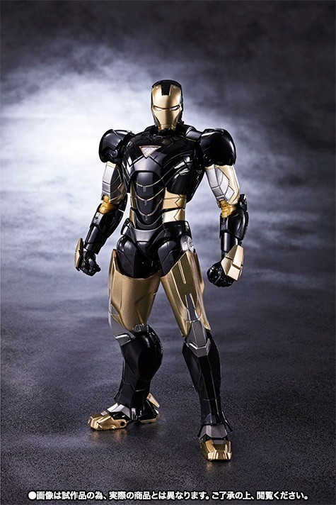 S.H.Figuarts Figure Iron Man Mark VI 6 Black Japan Version | eBay