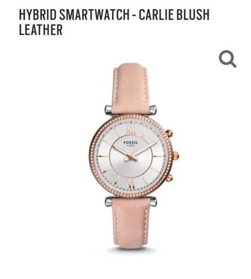 Fossil Hybrid Smartwatch Carlie Blush | eBay display picture 1