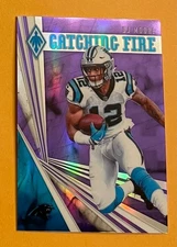 2019 DJ Moore Panini Phoenix Catching Fire Purple #/149