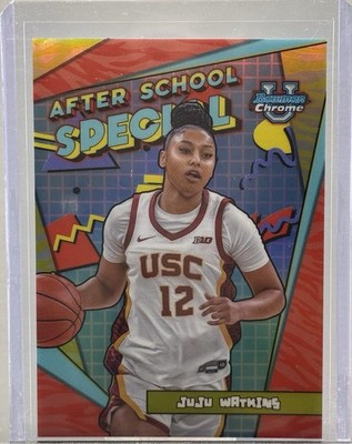 2024 Bowman Chrome University Juju Watkins After School Special SSP USC