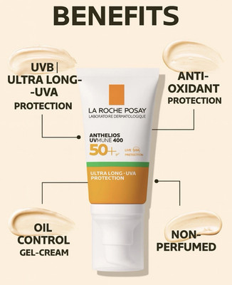 Avene Anthelios UVmune 400 Control Sunscreen Gel Lotion SPF 50+ 50ml