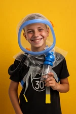 Infant & Child Gas Mask Hood Kit by Supergum | NBC PAPR Blower + NATO Filter