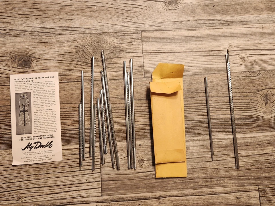 Vintage Dritz My Double Wire Dress Form 30” Tall Figure Mannequin/Stand - Image 4 of 4