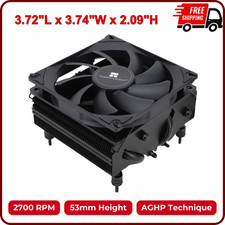 Thermalright AXP90-X53 Black Low Profile CPU Air Cooler 53mm Height w/ TL-9015B
