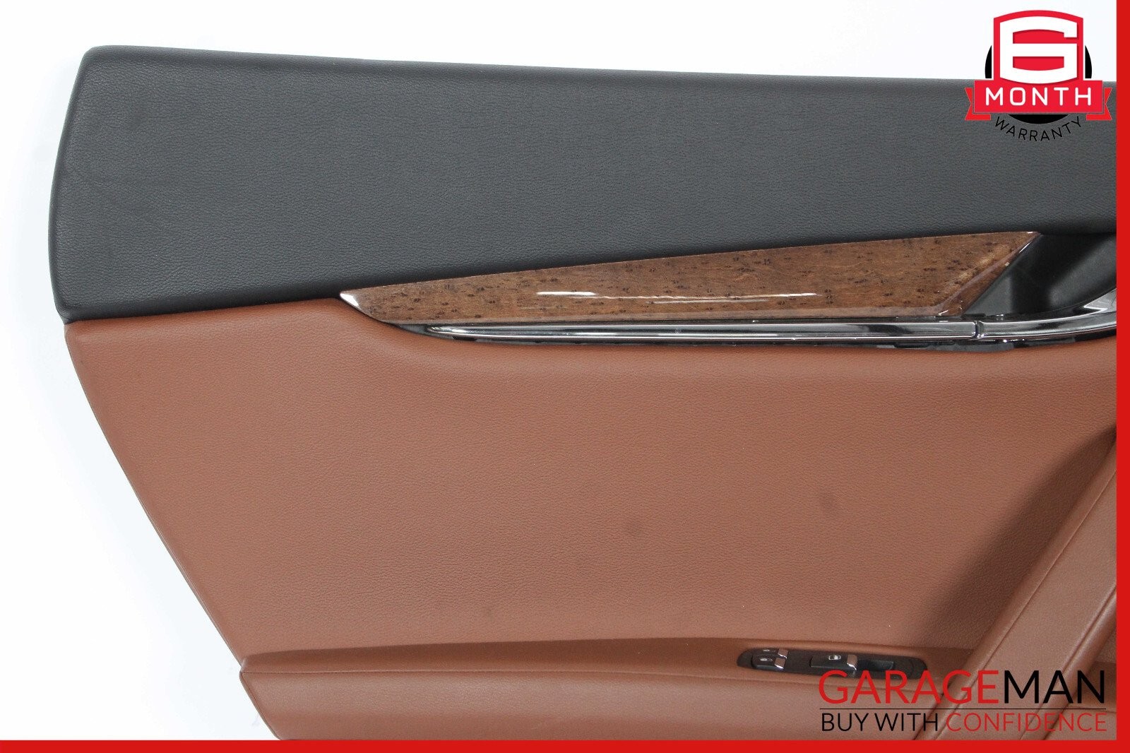 14-18 Maserati Quattroporte Rear Left Driver Side Interior Door Panel OEM