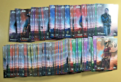 SALE: (120+) 2025 TOPPS CHROME STAR WARS LOT - NO DUPS + BONUS CARDS + FREE S&H