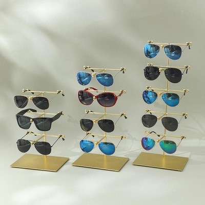 Mehrere Brillen Display Rack Regal Sonnenbrillen Halter für Tisch Home Shop