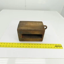 68 Lbs. Steel Machine Counterweight 9-1/4" x 6" x 5-3/4" W/Hook