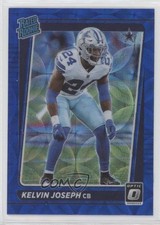 2021 Panini Donruss Optic Rated Rookie Blue Scope Prizm Kelvin Joseph #250 11xm