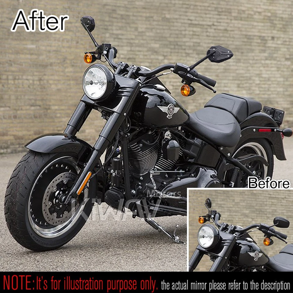 Espejos retrovisores negros probados Viper II M10 1,25 para Triumph Tiger Sport 2016 Foto 4 de 4