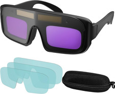 Auto Darkening Welding Glasses Shade 11 True Color Welding Goggles  Anti-Scratc