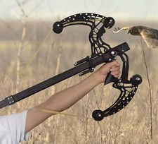 Ball Bearing Bow, Compound Bow Set That Shoots Steel Balls, Right Handed Hunt...