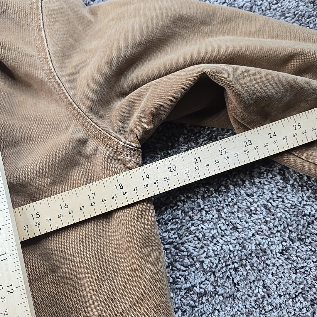 Carhartt Sandstone Jacket Quilt Lined Youth Large 10/12 Brown YY130 BRN Vintage  thumbnail 8