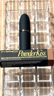 *LOWEST PRICE MAC Powder Kiss 901 BIG PROMOTION Warm Caramel Hazy Matte Lipstick