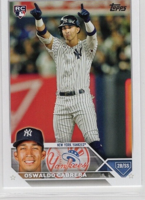 2023 Topps Series 2 - Oswaldo Cabrera #487 (RC)