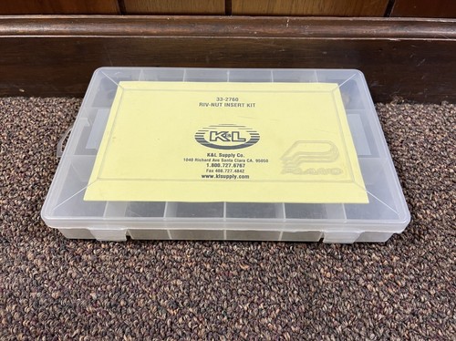 K&L 33-2760 Riv Nut Kit