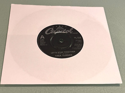 Tina Turner - Let's Stay Together - Vinyl Record 7'' Single - 1983 Capitol