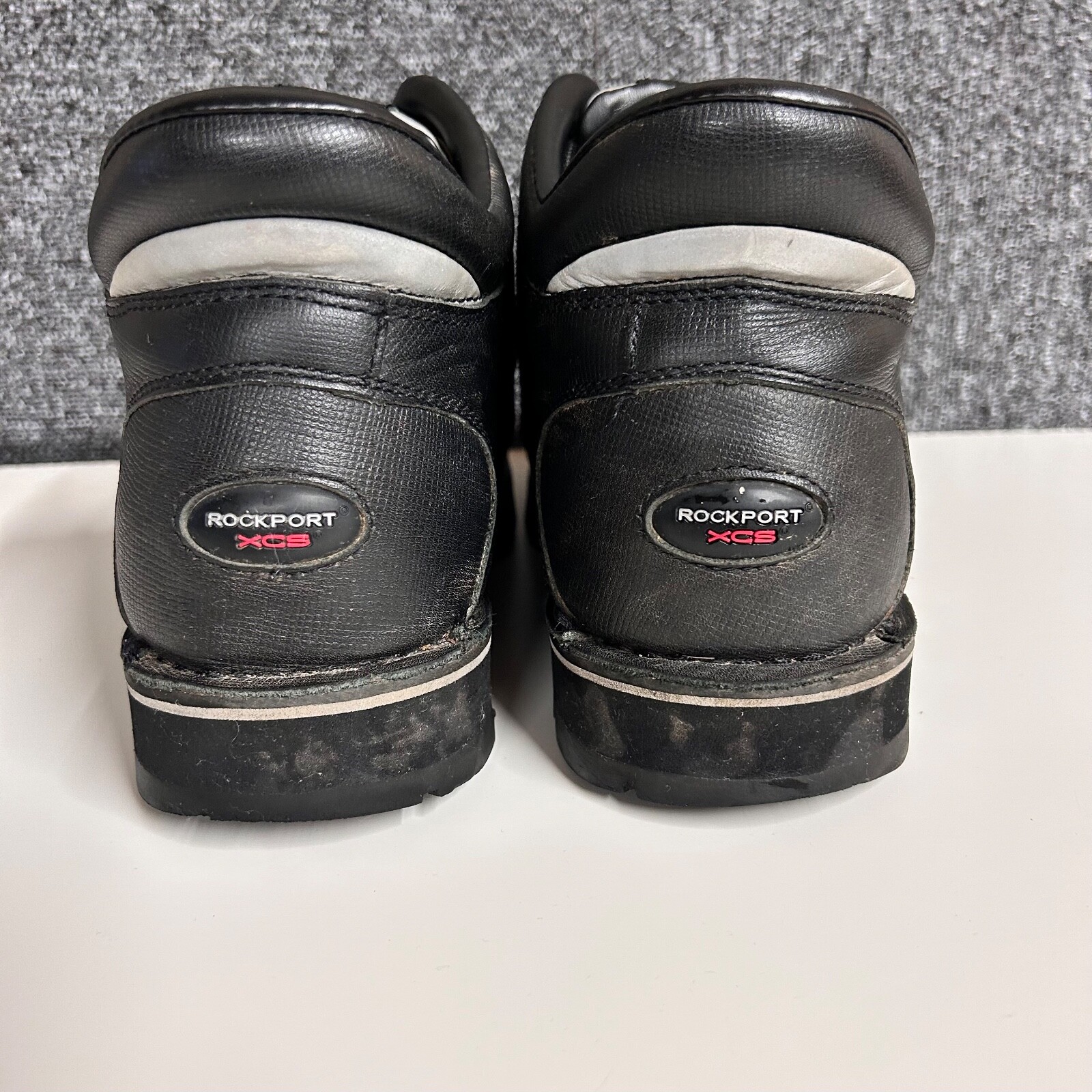 Rockport XCS MWEKA HydroShield Leather Boots UK9 W Mens Black