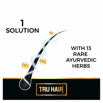 Huile Capillaire TRU HAIR 110 Ml à Base De Plantes Pour Croissance Cheveux