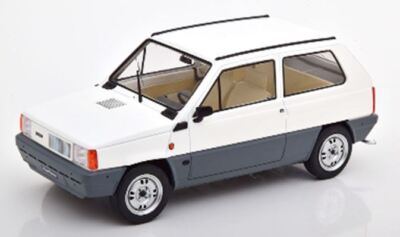 KK Scale Fiat Panda 30 MK1 1980 White  1:18 Scale