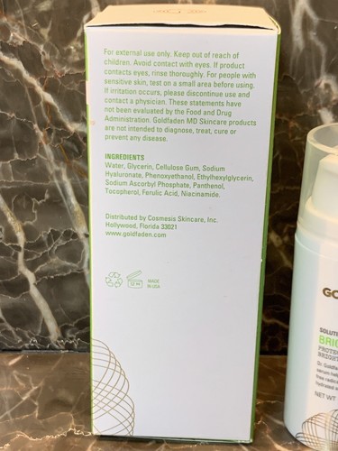 Goldfaden MD Brightening Elixir Protect and Repair Brightening Serum - Picture 6 of 6