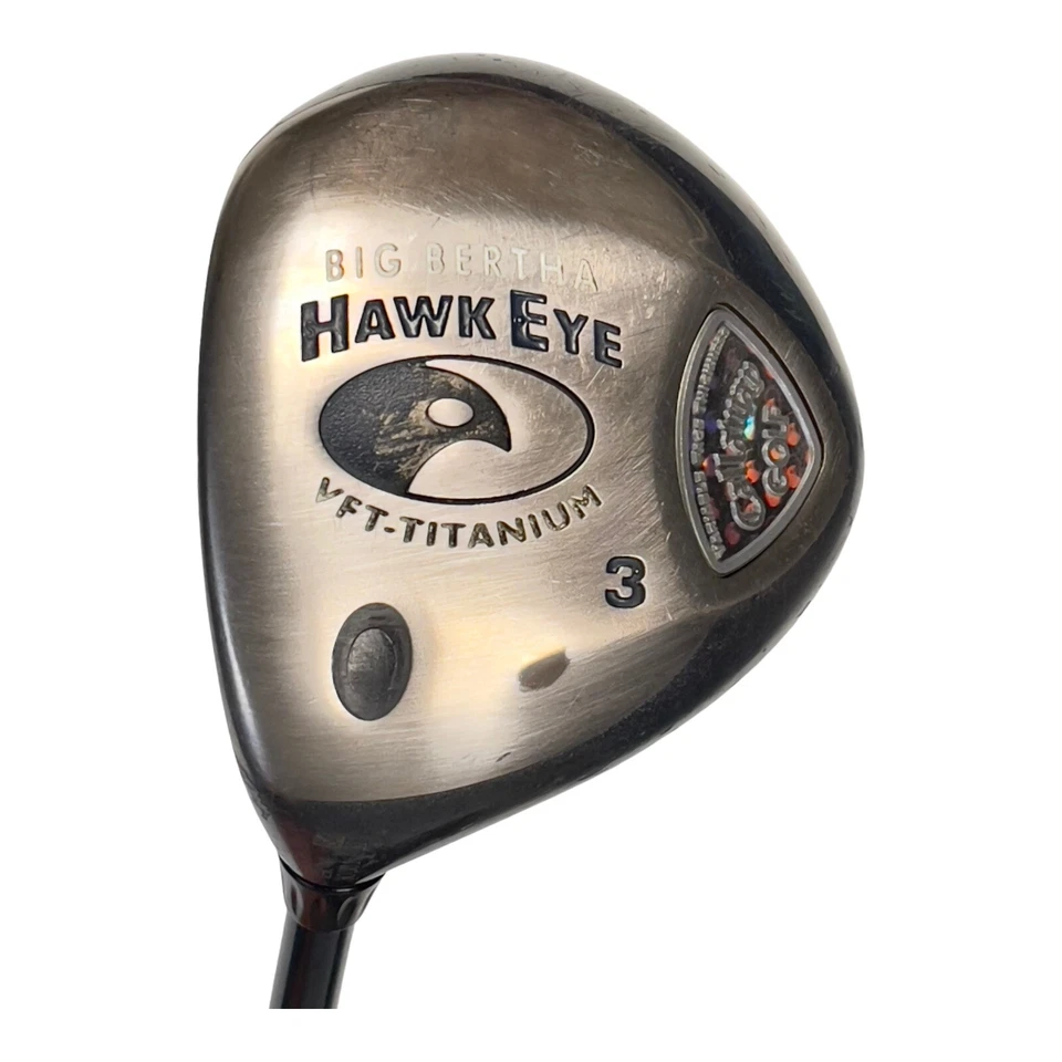 Callaway Big Bertha Hawk Eye VFT Titanium 3 Wood R Flex Graphite Shaft L/H - Image 2 of 4