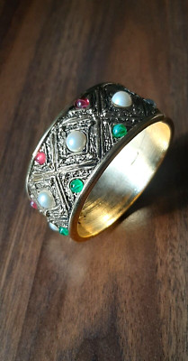 Vintage Vogue Bijoux Designerschmuck 1980's Armband