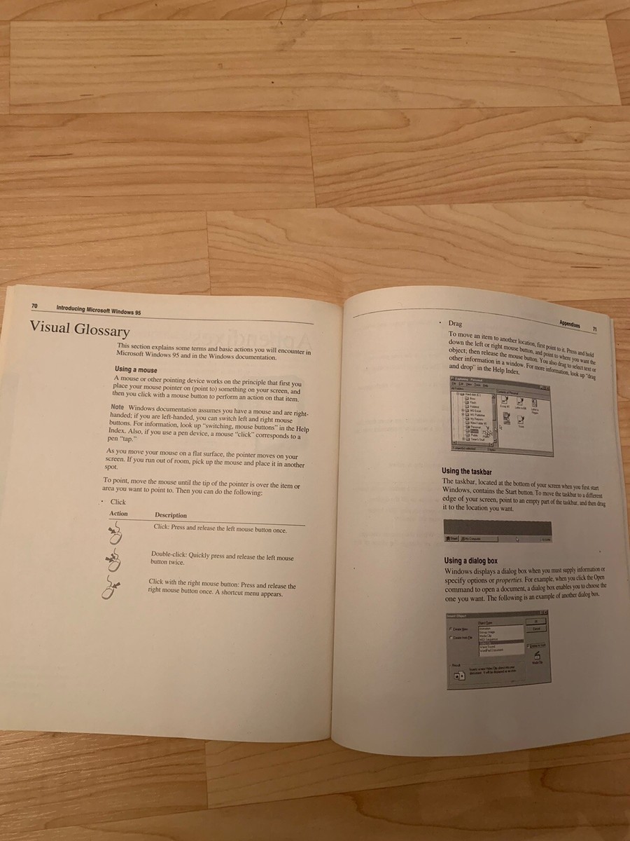 Microsoft Windows 95 User Manual | eBay