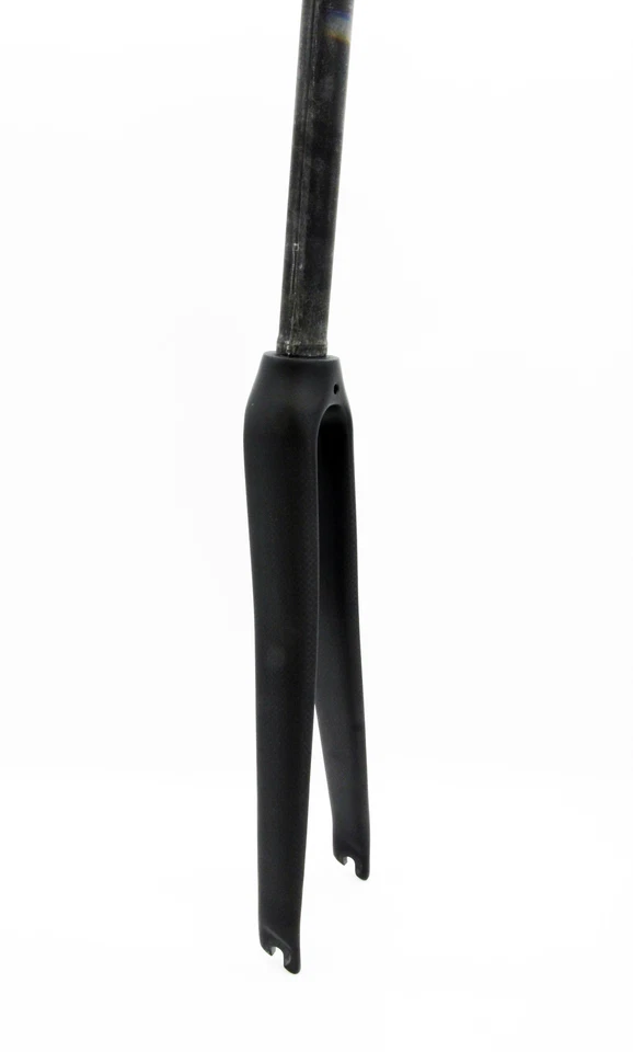 SwishTi Road eBike Fixie TT Bicycle 3K Full Carbon Fork 700c 1-1/8" Matte color - Image 2 of 4