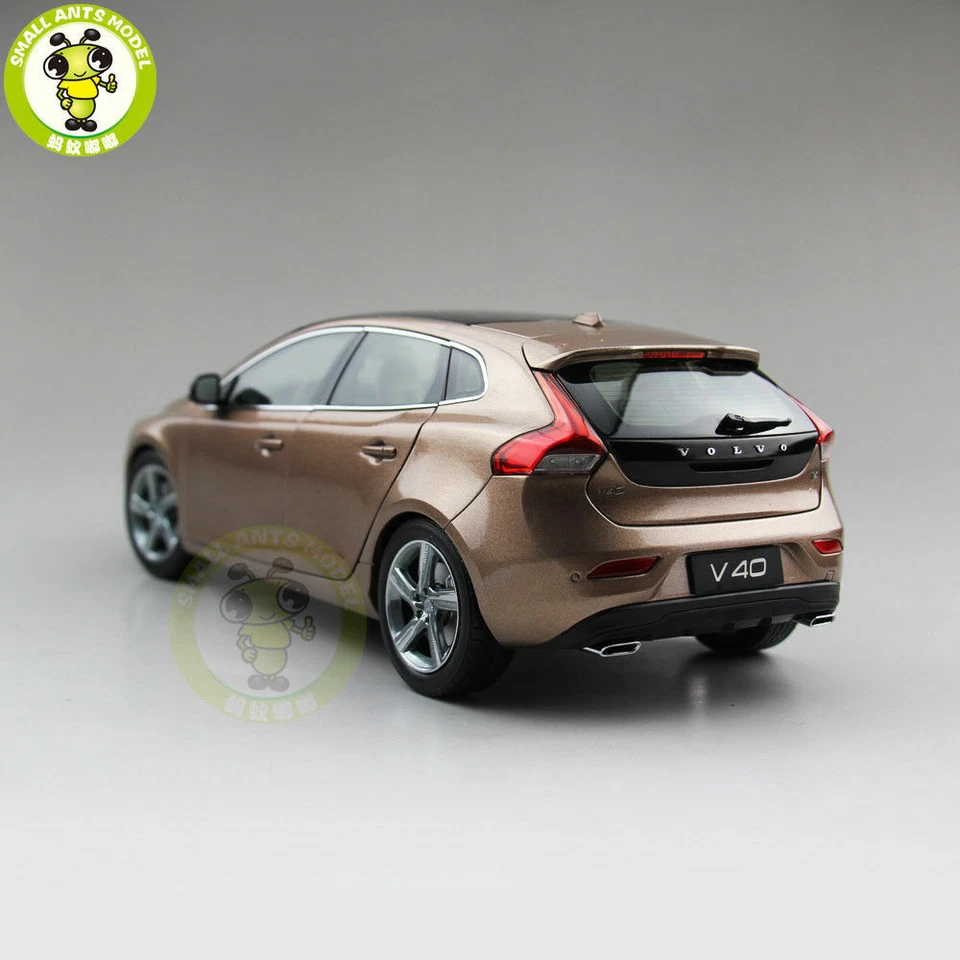 1:18 VOLVO V40 Station wagon Diecast Car Model Toys kids Boy Girl Gifts Bronze - Image 3 of 4
