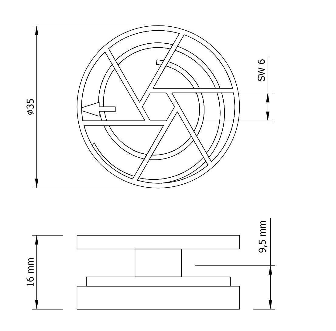 Design61 Bettbeschläge Set - 4 Verbinder Für Lattenrost 130mm Metall Verzinkt