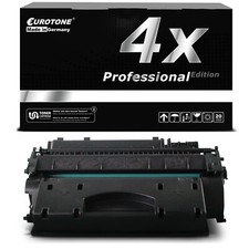 4 toner Eurotone PRO per HP LaserJet P-3015-X P-3015-D P-3015-N P-3011