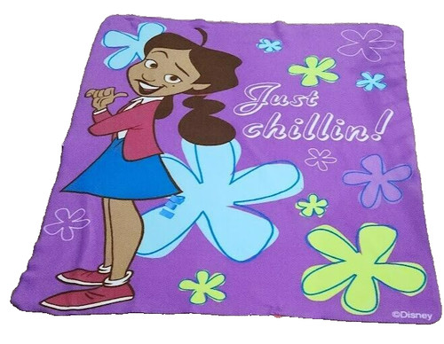 Disney’s The Proud Family PENNY fleece throw lap blanket 50" x 53 " JUST CHILLIN