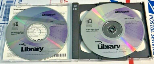 Microsoft MSDN Library Visual Studio 6.0 Two CD Set for Windows98 Windows NT - Picture 5 of 6