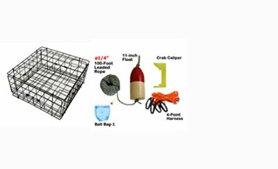 2er-Pack KUFA Vinyl Beschichtete Krabbenfalle & Zubehör-Kit (S60 + CAS1)x2