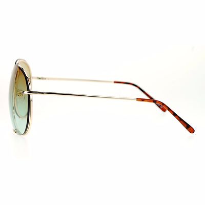 Occhiali Da Sole Rotondi Oversize Friulana Traslucidi Da Marrone A - Foto 5