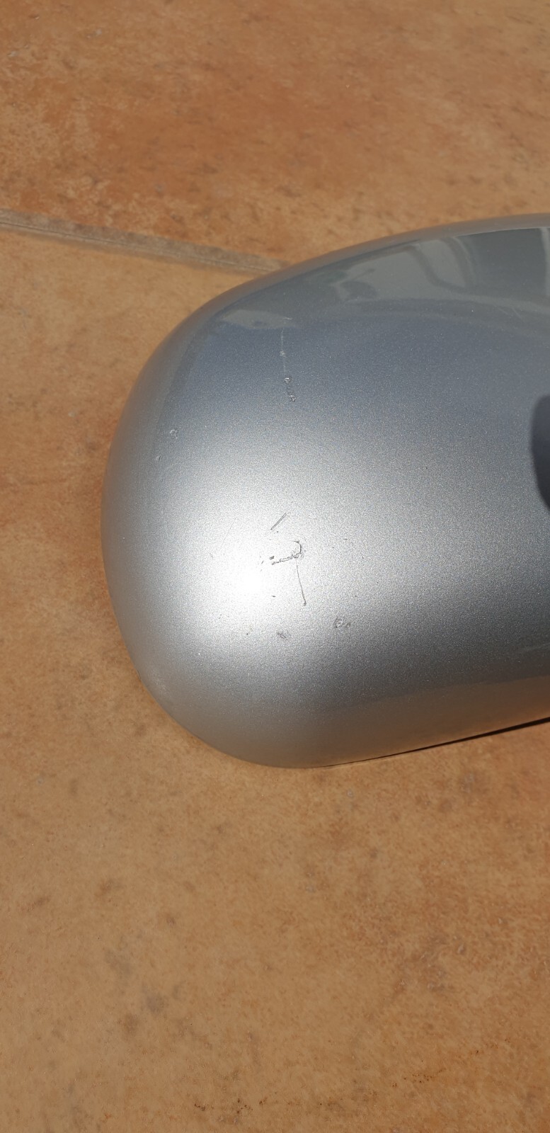 BMW Z3 DOOR MIRROR BACKING & FRONT COVER ARTIC SILVER O/S RIGHT HAND