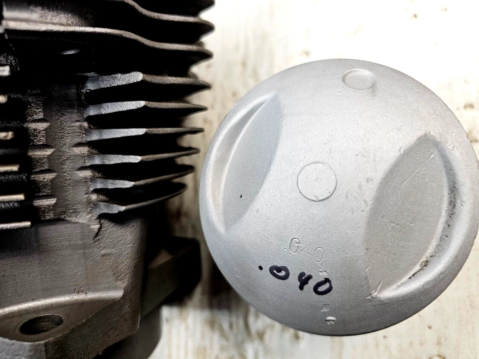 OE 1948-up Trasero 74" 3.498 Diámetro Panhead Cilindro Motor 16492-48 Harley Head G343 Foto 4 de 4