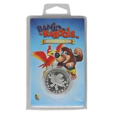 Banjo Kazooie Collectible Coin Limited Edition Official Metal Character Badge