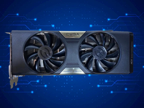 EVGA GeForce GTX770 2GB 02G-P4-2774-KR GDDR5 2X VI/ HDMI/DP Graphics Video card - Image 2 of 3