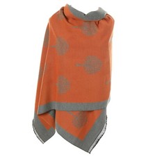 WINTER WARMER Reversible mulberry tree womens scarf scarves wrap shawl stole