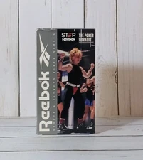 Reebok Step The Power Workout VHS Tape 1994 Aerobics / Exercise Gin Miller