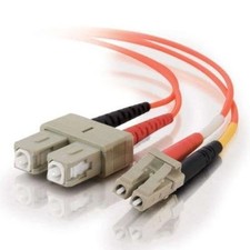 10m Lc-sc 50/125 Om2 Duplex Multimode Fiber Optic Cable plenum-rated - Orange