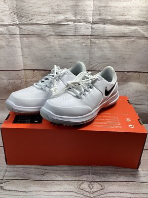 Nike Air Zoom Accurate Golf Shoes Cleats Mens 7 White Black 909723-100