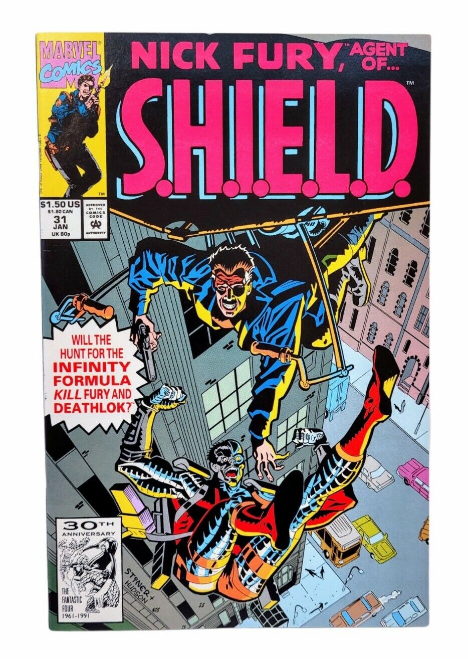 NICK FURY AGENT OF SHIELD - COMIC BOOK VOL. 2  #31  MARVEL COMICS 1992