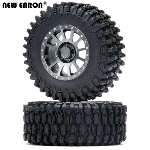 Cerchio ruota mozzo in alluminio 2,6" Beadlock 12 mm per RC 1/10 assiale RB10 Ryft KM YIKONG - Foto 78 di 144