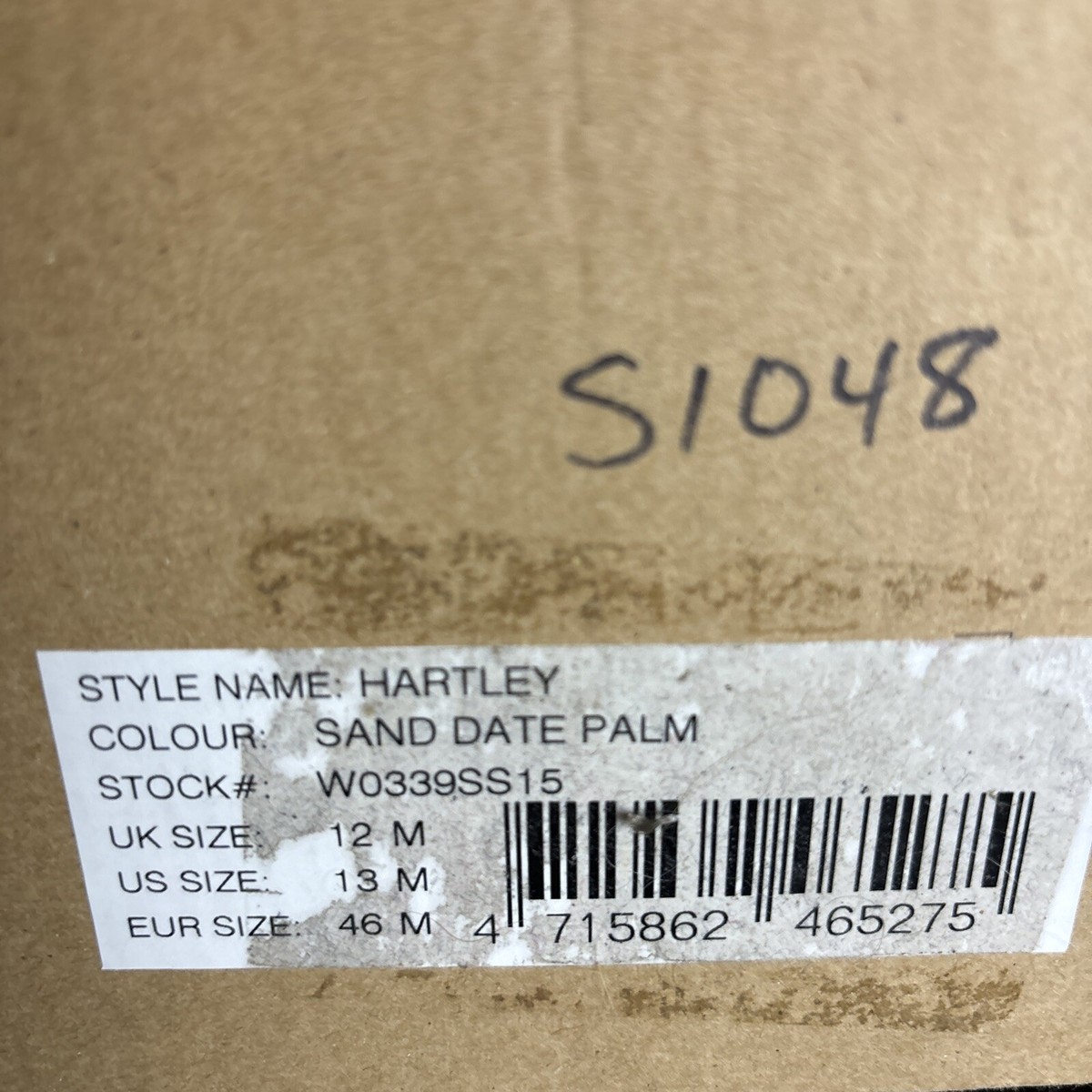 Ohw? Artisan Made Hartley Shoes, Sand Date Palm, Size 13 Hāmani Hulu Men main image 4