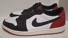 Size 11 - Air Jordan 1 Retro OG Low Black Toe for sale online | eBay