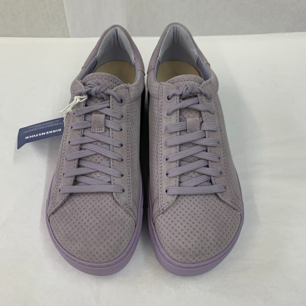 Birkenstock New w/ Box Bend Low Purple Fog Suede Embossed Narrow - Select Size